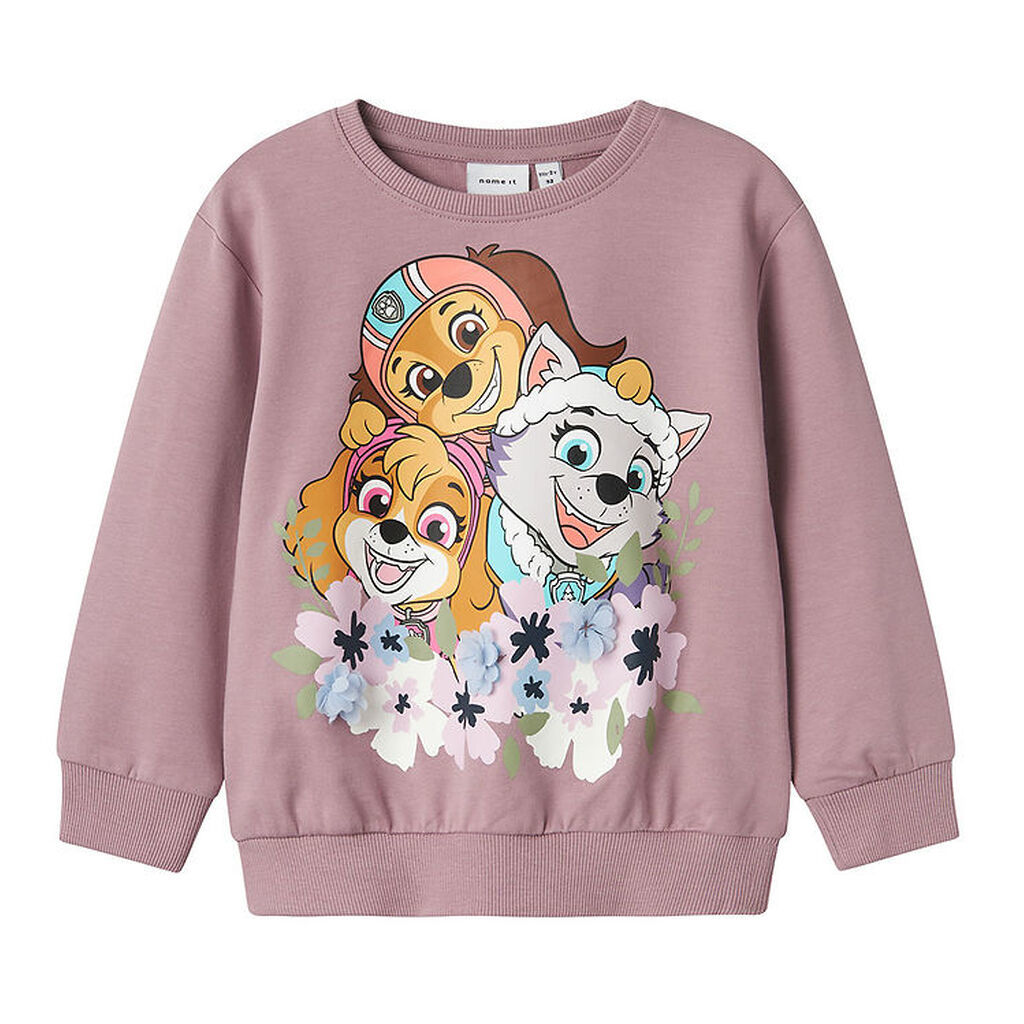 Name It Sweatshirt - NmfJura PawPatrol - Elderberry m. Print