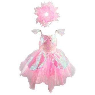 Great Pretenders Udklædning - Iridescent - Pink m. Pailletter