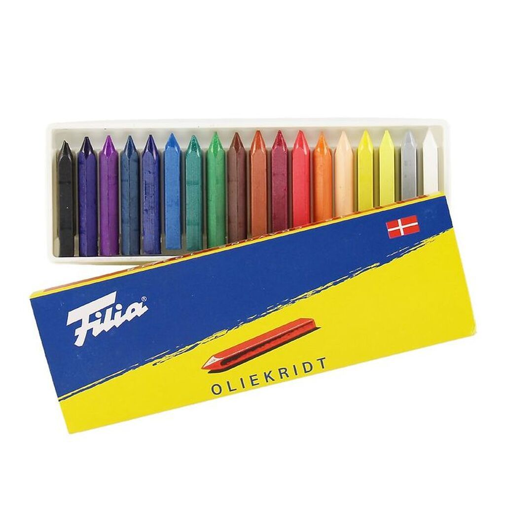 Filia Oliekridt - 18 stk - 103/18 - Multifarvet