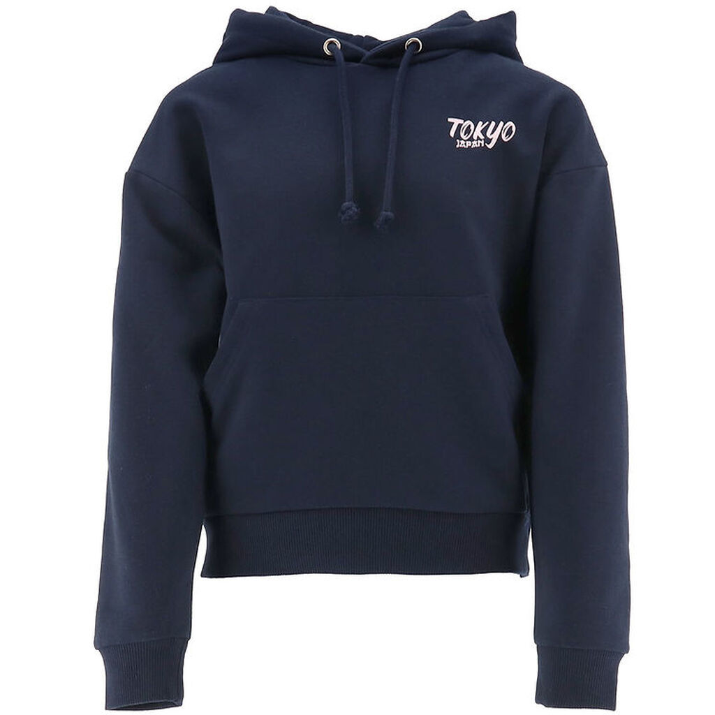 Hound Hættetrøje - Oversized - Navy m. Print