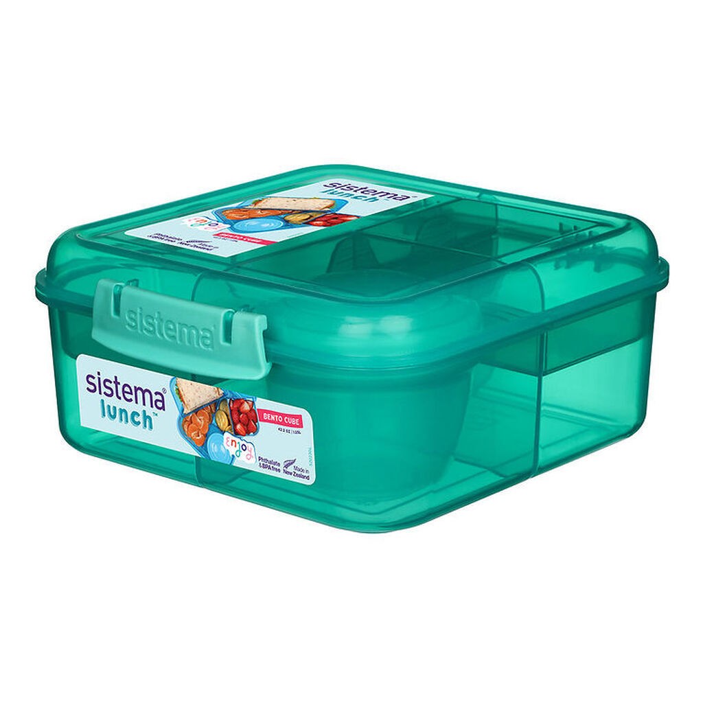 Sistema Madkasse - 1,25 L - Bento Cube - Teal