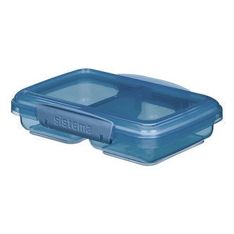 Sistema Madkasse - Small Split - 350 ml - Blå