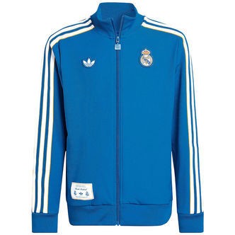 adidas Originals Cardigan - Real Madrid - Blue Bird/Hvid