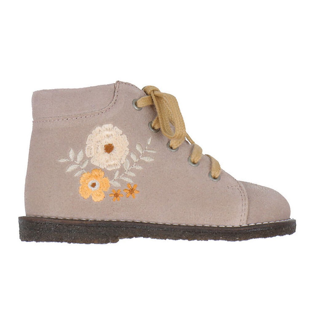 Angulus Støvler - Klassisk - Faded Rose/Broderi
