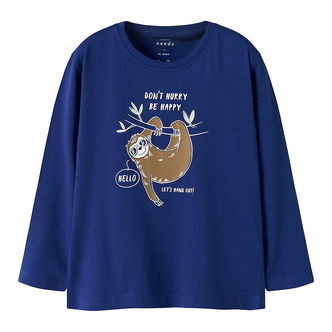 Name It Bluse - NmmVagno - Sodalite Blue/Sloth