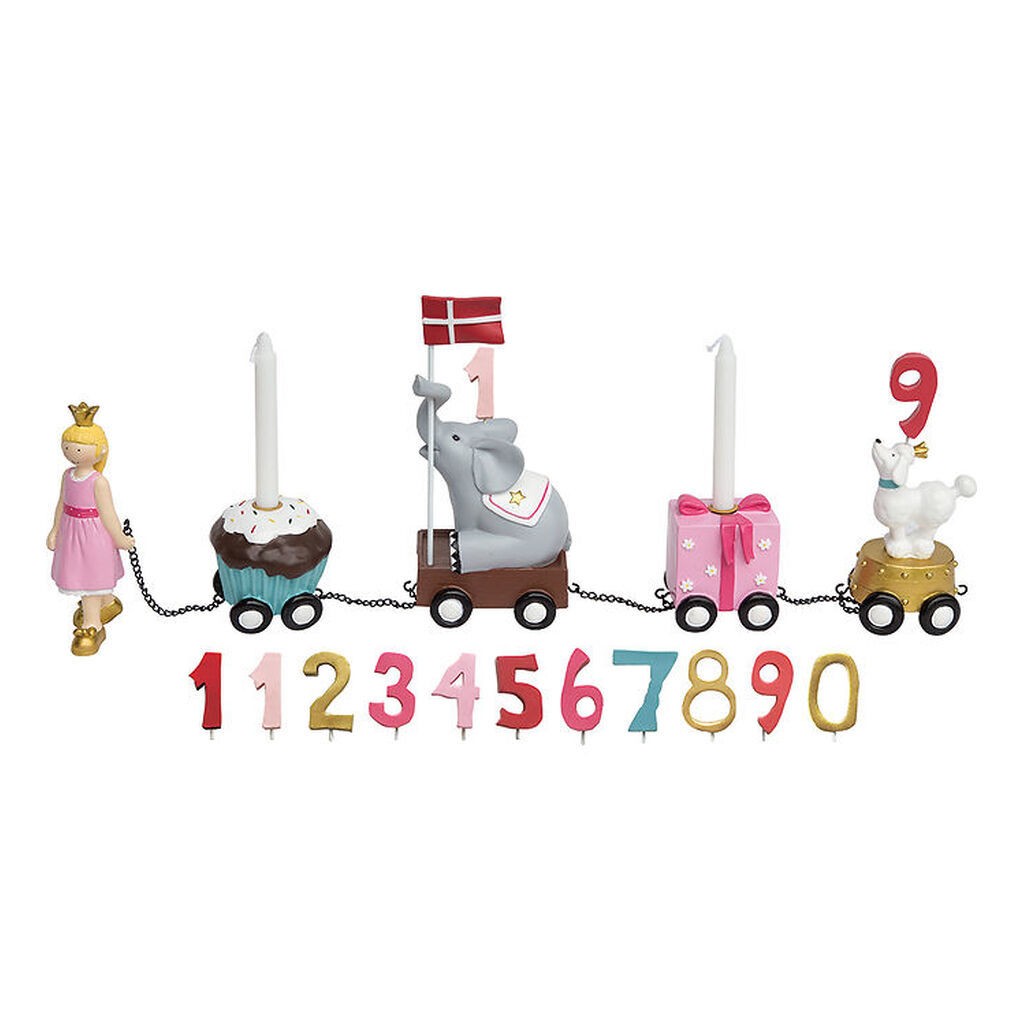 Kids by Friis Fødselsdagstog - 45 cm - Prinsesse