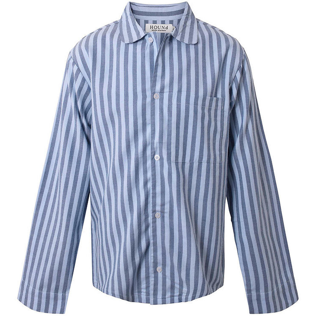 Hound Natskjorte - Blåstribet