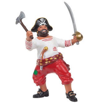 Papo Pirat m. Økse - H: 8 cm