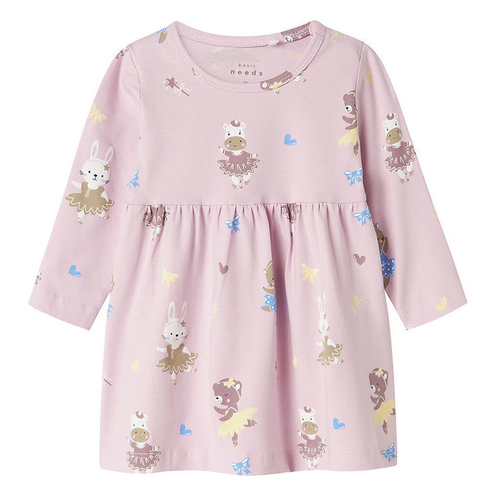 Name It Kjole - NbfVandora - Winsome Orchid/Ballerinas