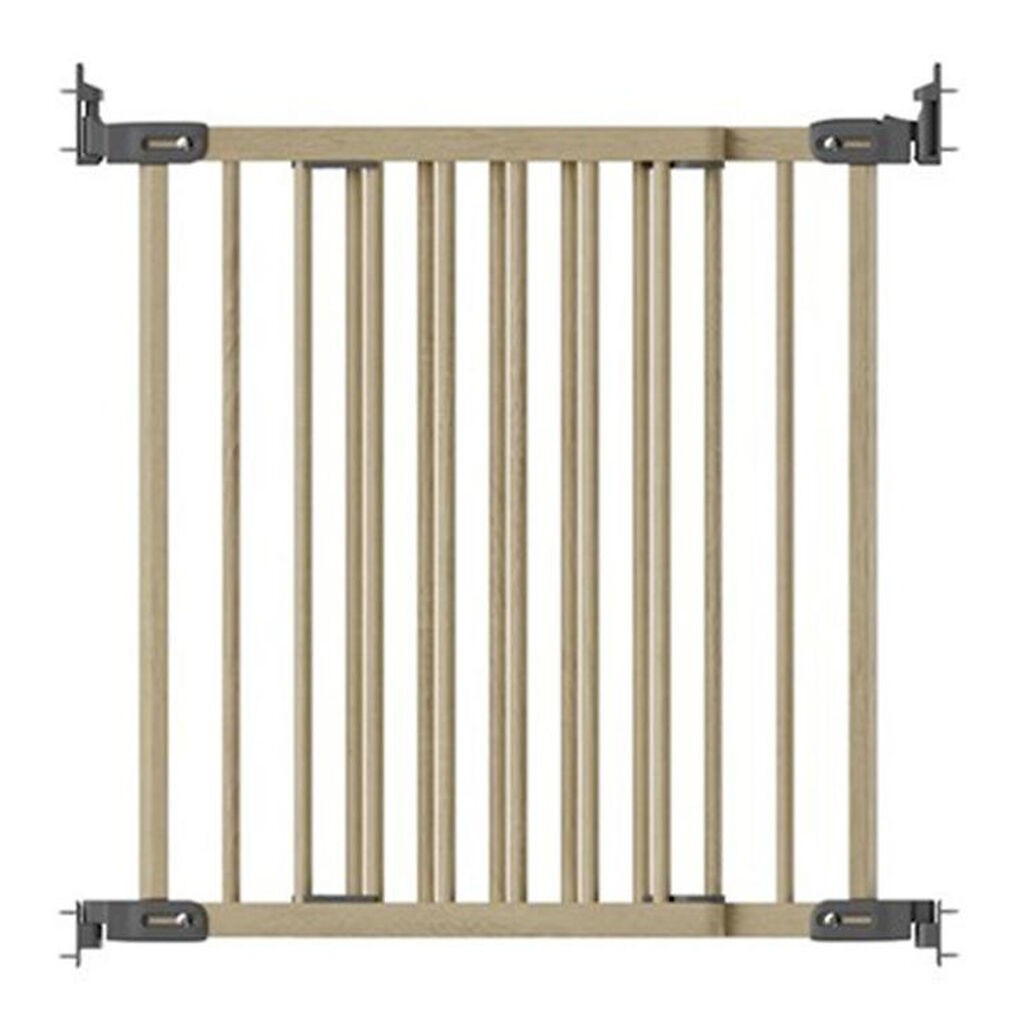 BabyDan Sikkerhedsgitter - Flexi Fit Wood Deluxe - Nature