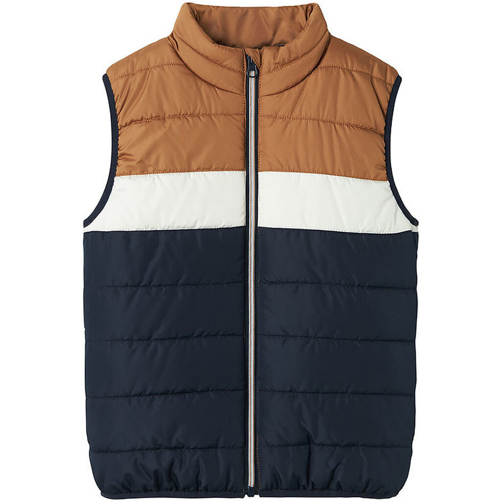 Name It Dynevest - NkmMylane - Dark Sapphire/Brun/Hvid