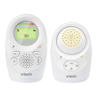 Vtech Babyalarm m. Projektering/Natlys - DM1212 - Hvid