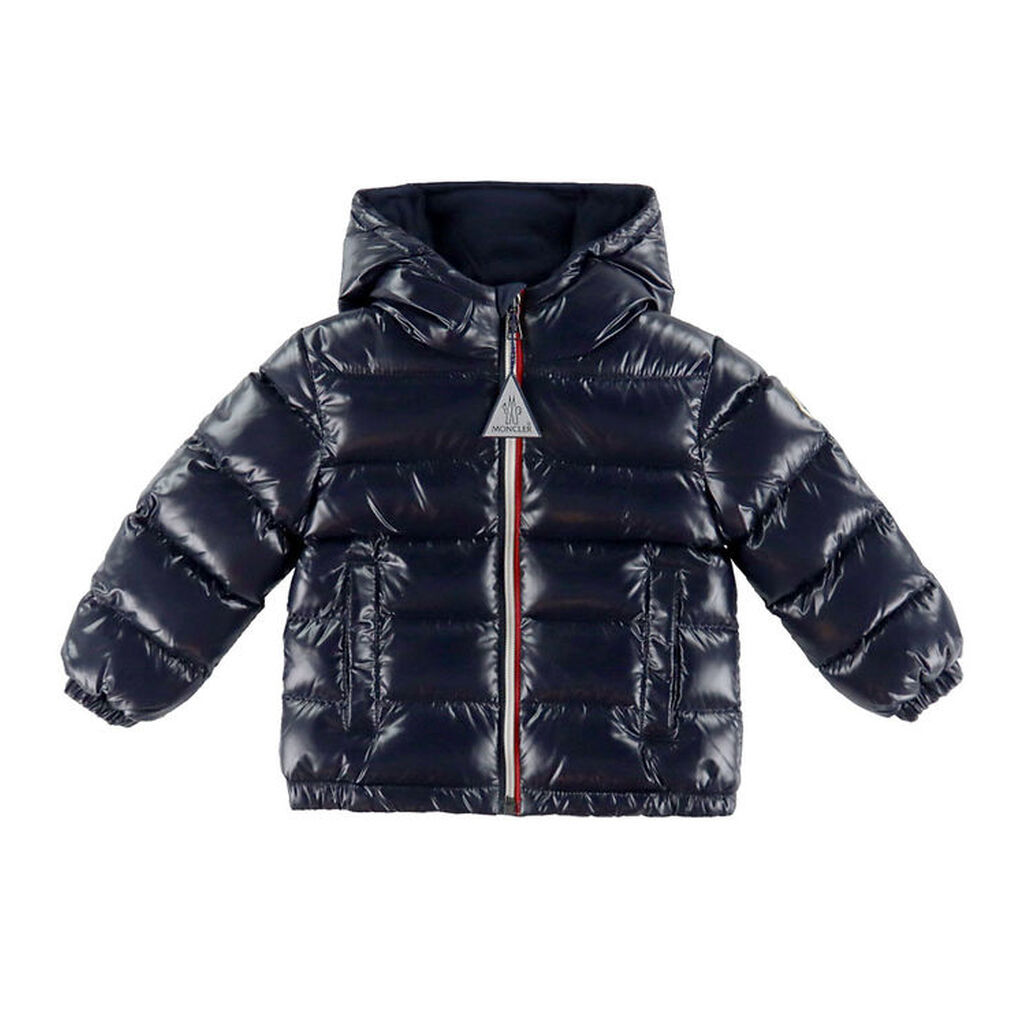 Moncler Dunjakke - New Aubert - Navy