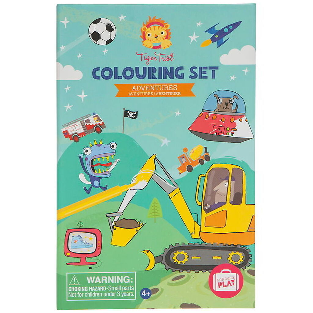 Tiger Tribe Farvesæt - Adventures