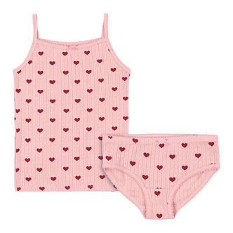 Konges Sløjd Undertøj - Minnie - Amour Rouge m. Hulmønster