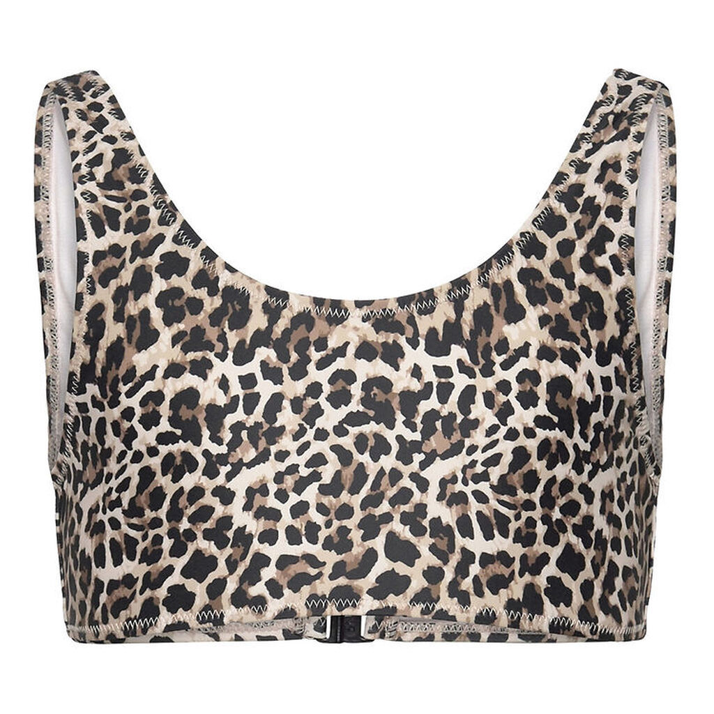 Rosemunde Bikinitop - Shiitake - Leopard