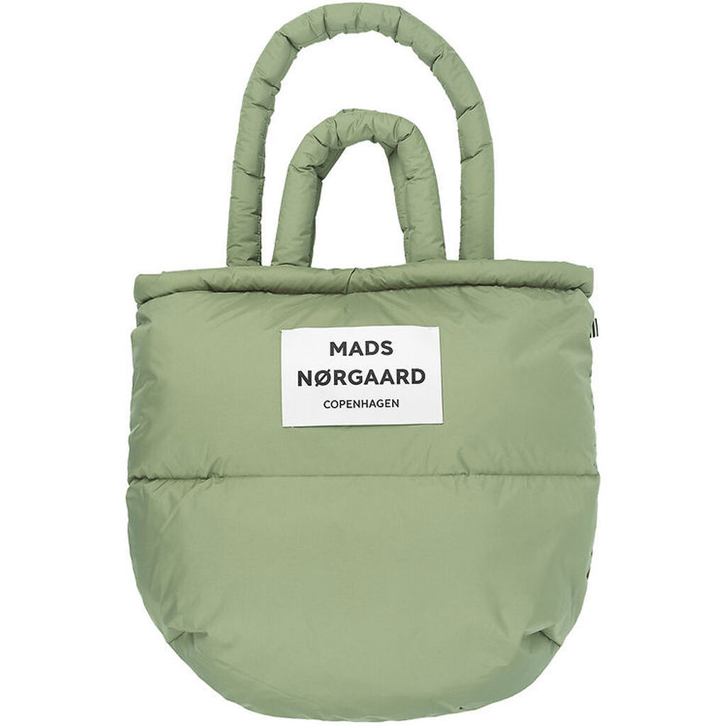 Mads Nørgaard Shopper - Recycle Pillow Bag - Oil Green