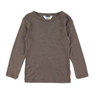 Joha Bluse - Uld/Silke - Brun