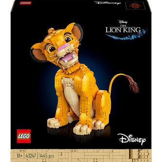 LEGOÂ® Disney - Ung Simba - Løvernes Konge 43247 - 1445 Dele