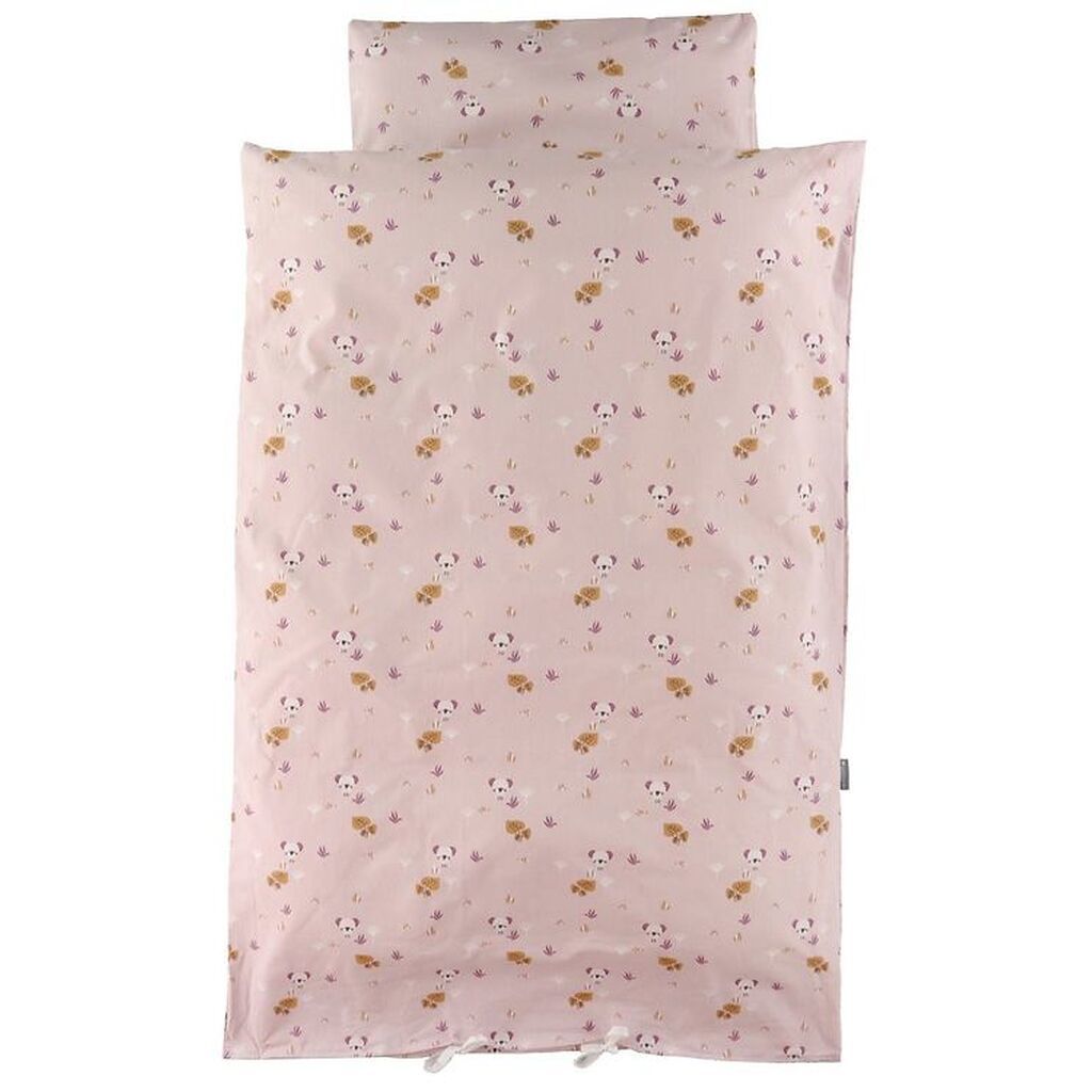 Nørgaard Madsens Sengetøj - Baby - Lavendel m. Panda