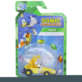Sonic Legetøjsbil - 6 cm - Tails Whirlwind Sports