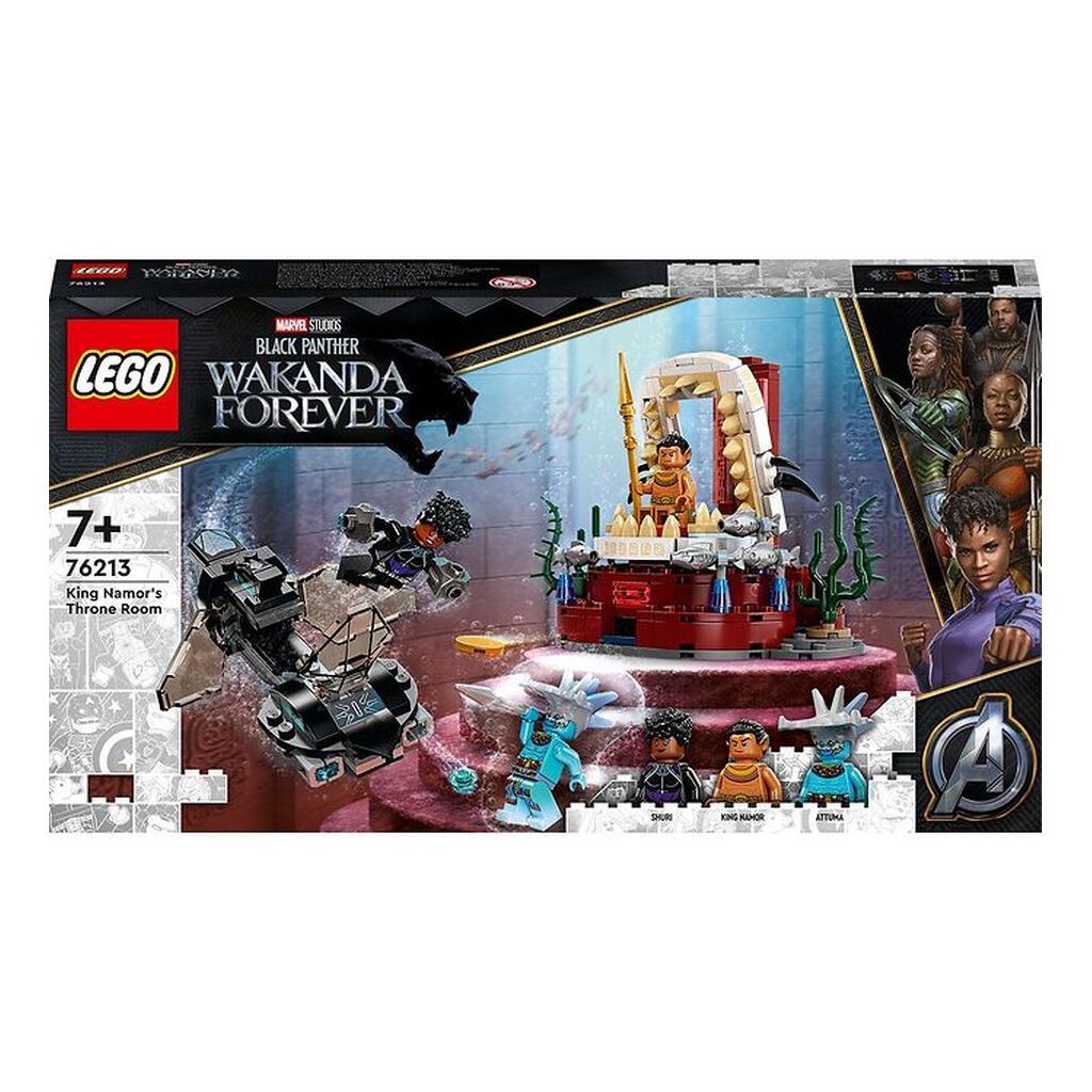 LEGOÂ® Marvel Black Panther - Kong Namors Tro... 76213 - 355 Dele