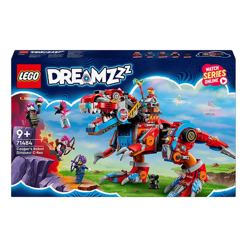 LEGOÂ® DREAMZzz - Coopers Robotdinosaur C-Rex 71484 - 917 Dele