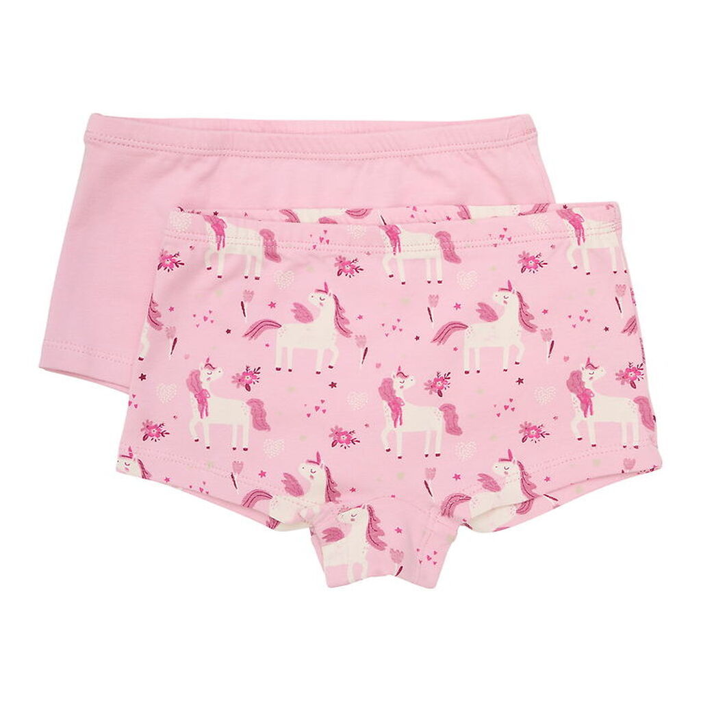 Minymo Underbukser - 2-pak - AOP - Bleached Mauve