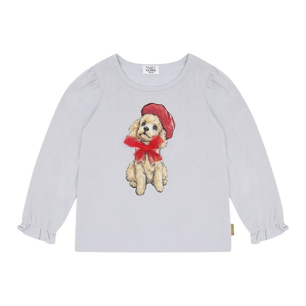 Hust and Claire Bluse - HCAlma - Poodle - A Bit Blue