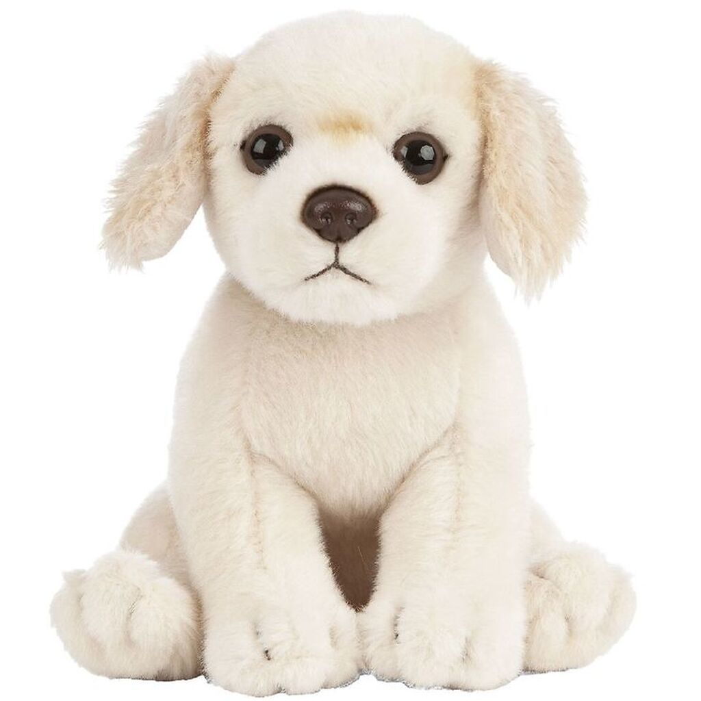Living Nature Bamse - 17x7 cm - Golden Retriever Hvalp - Beige