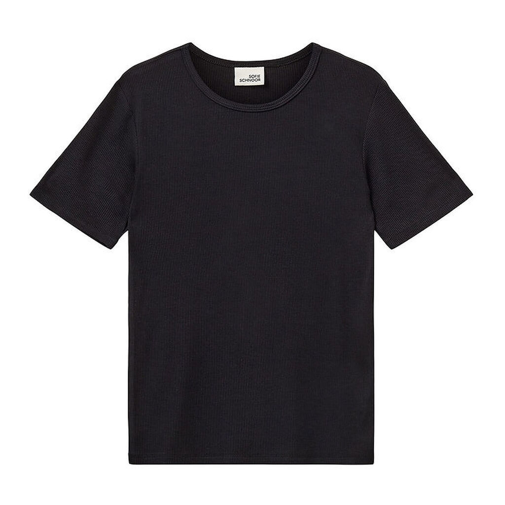 Sofie Schnoor T-shirt - Nataliasy - Rib - Sort