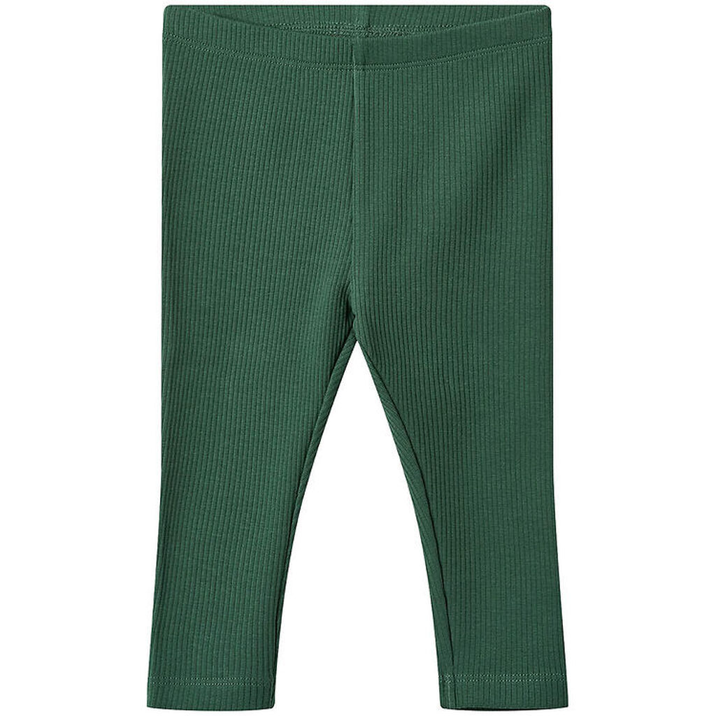 Wheat Leggings - Rib - Jules - Mørkegrøn