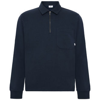 Grunt Sweatshirt m. Lynlås - GrAppi - Navy