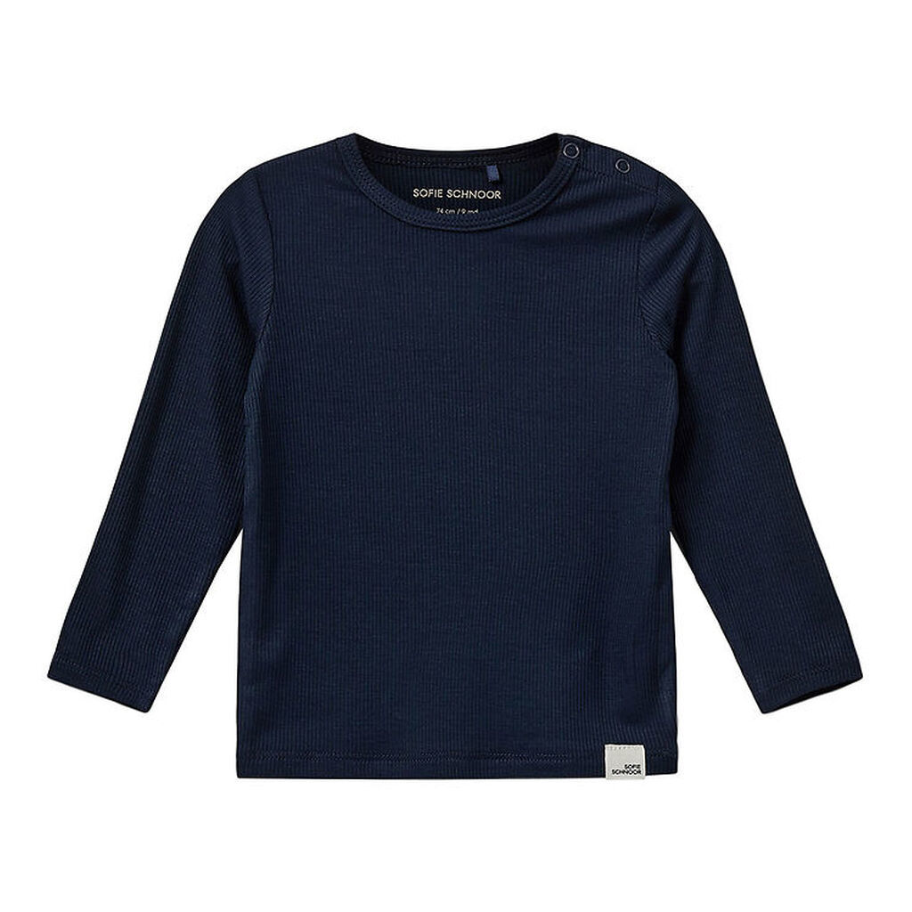 Sofie Schnoor Bluse - Rib - Petriciasb - Navyblå