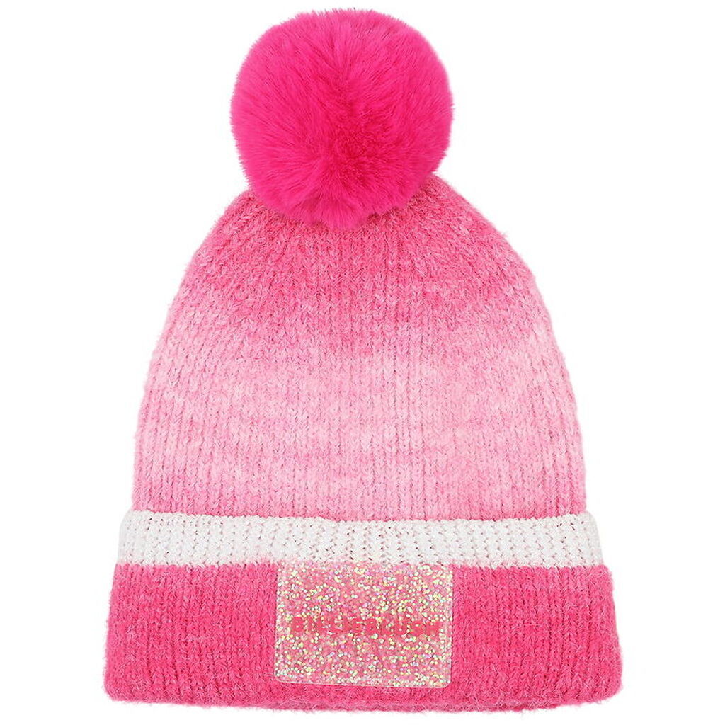 Billieblush Hue - Strik - Uld - Pink m. Kvast