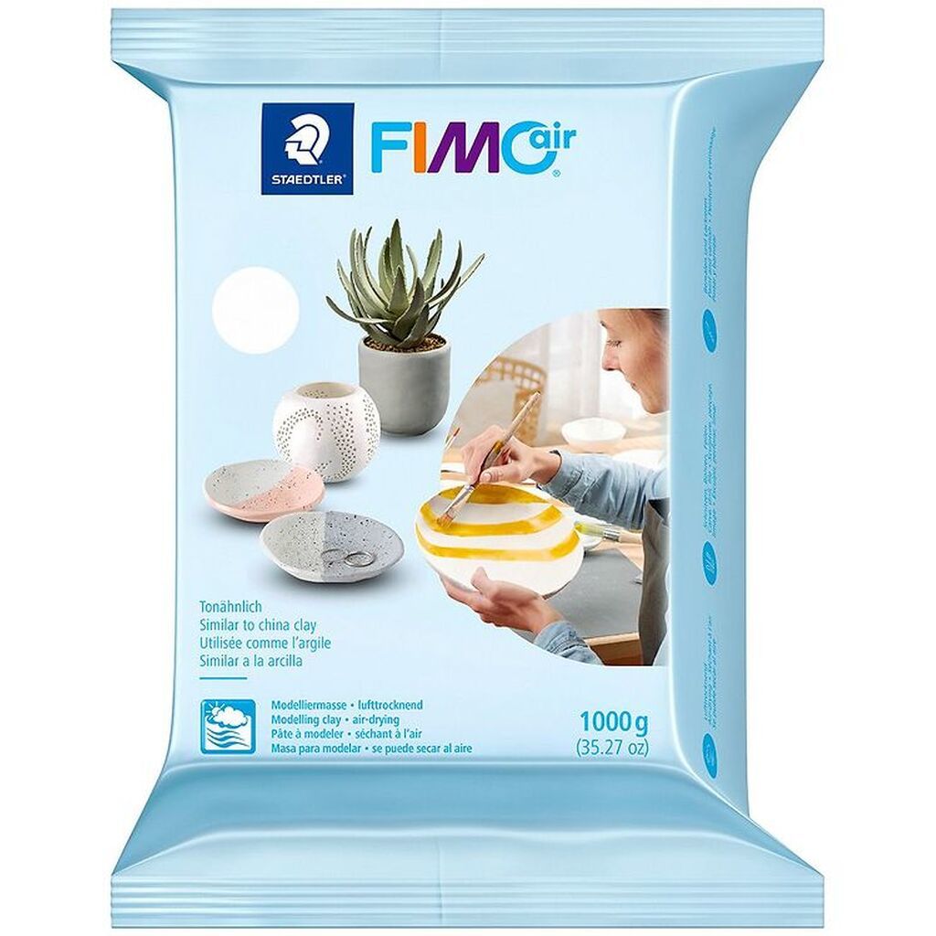 Staedtler FIMO Modellervoks - 1000g - Hvid