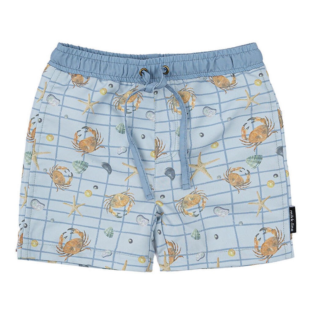 Mikk-Line Badeshorts - Faded Denim