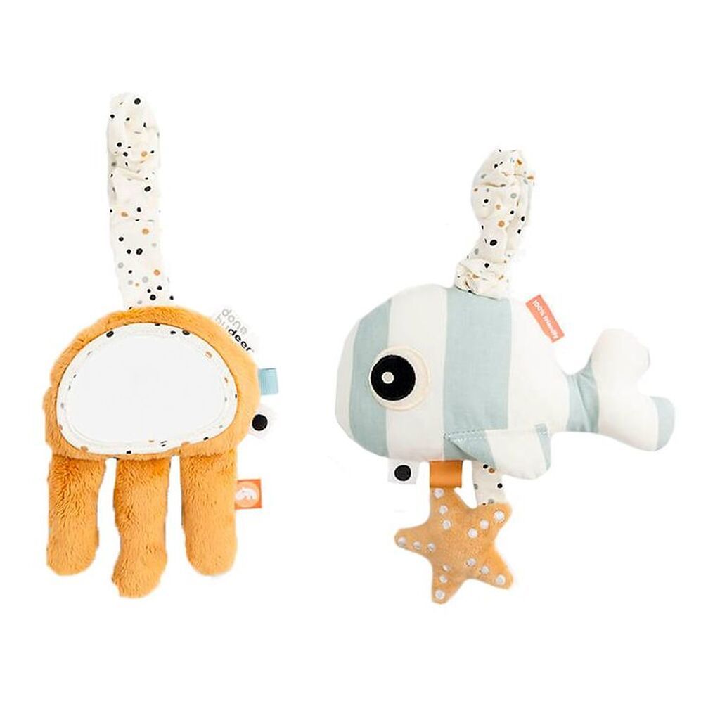 Done by Deer Ophæng - Sea Friends - Blue/Mustard