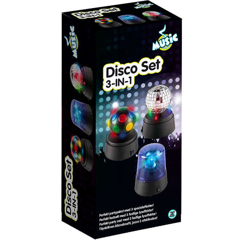 Music Diskosæt - 3-pak