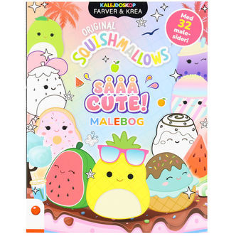 Forlaget Bolden Malebog - Sååå Cute! - Original Squishmallows
