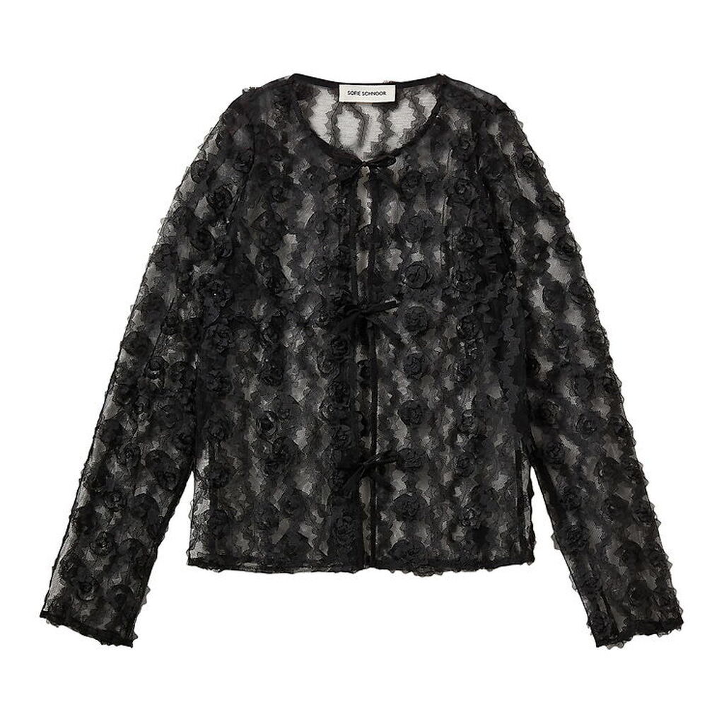 Sofie Schnoor Bluse - Tyl - Blisssy - Sort