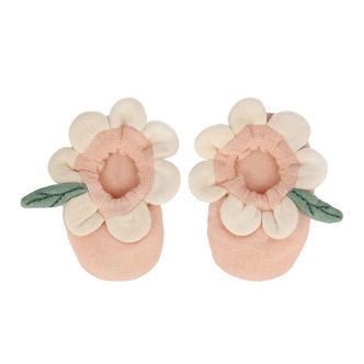Meri Meri Futter - Peach Daisy Baby Booties