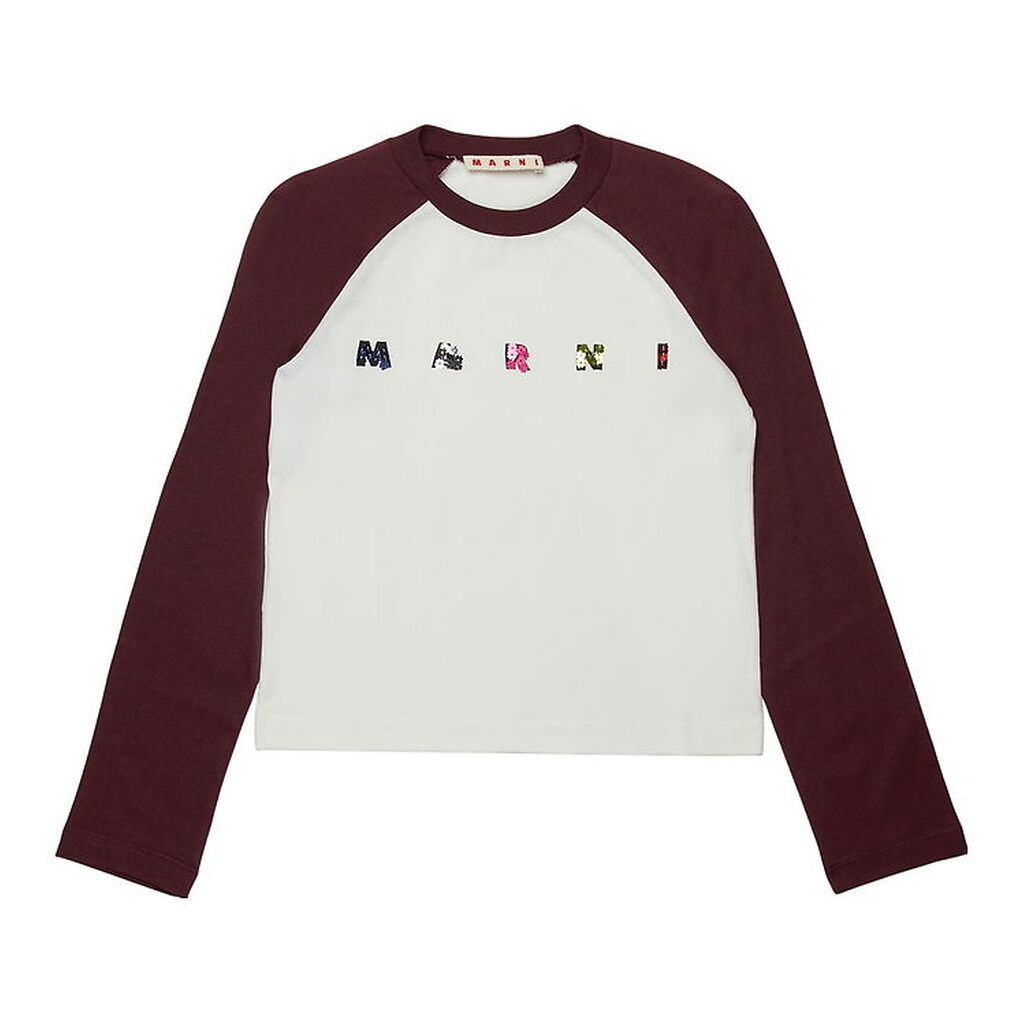 Marni Bluse - Berry Jam/Hvid