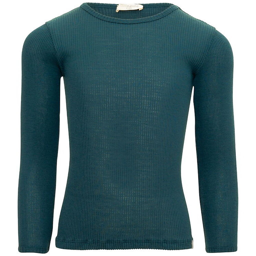 Minimalisma Bluse - Atlantic - Uld - Ocean