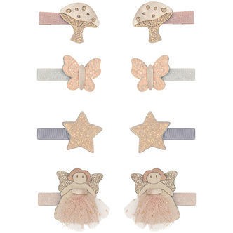 Mimi & Lula Hårclips - 8-pak - 3 cm - Fairy Garden