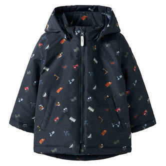Name It Vinterjakke - NmmMax - Dark Sapphire/TRANSPORT