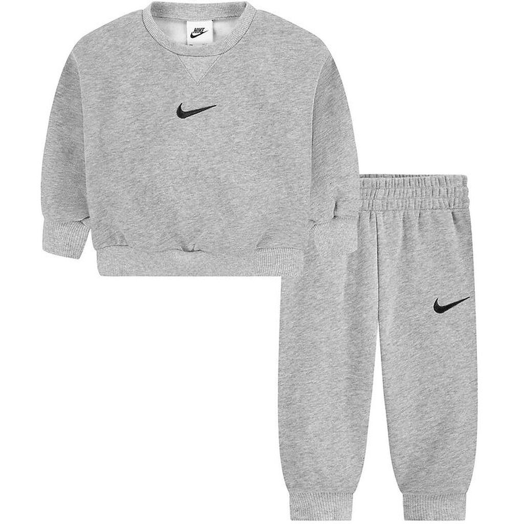 Nike Sweatsæt - Sweatshirt/Sweatpants - Dark Grey Heather