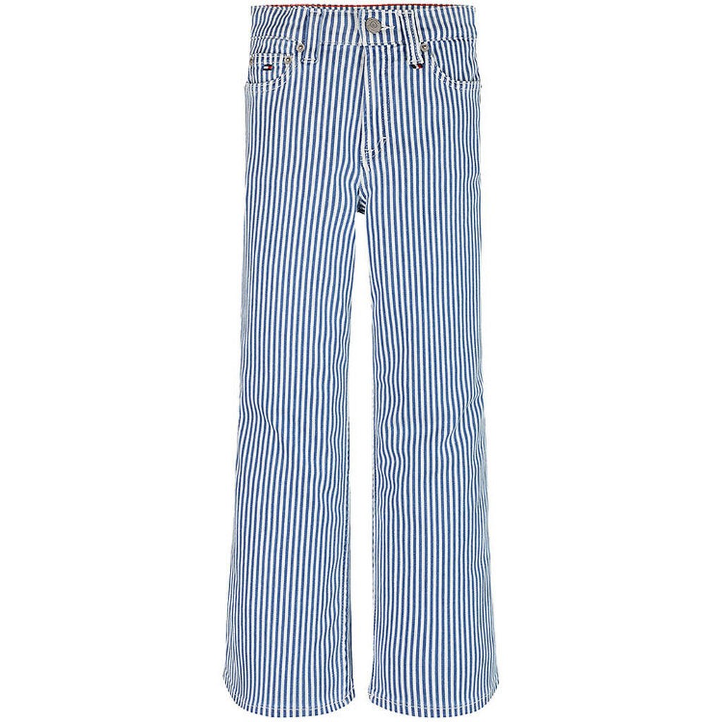 Tommy Hilfiger Jeans - Striped Denim - Blå/Hvid