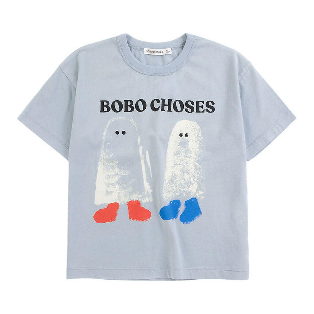 Bobo Choses T-shirt - Booty Ghost - Light Blue