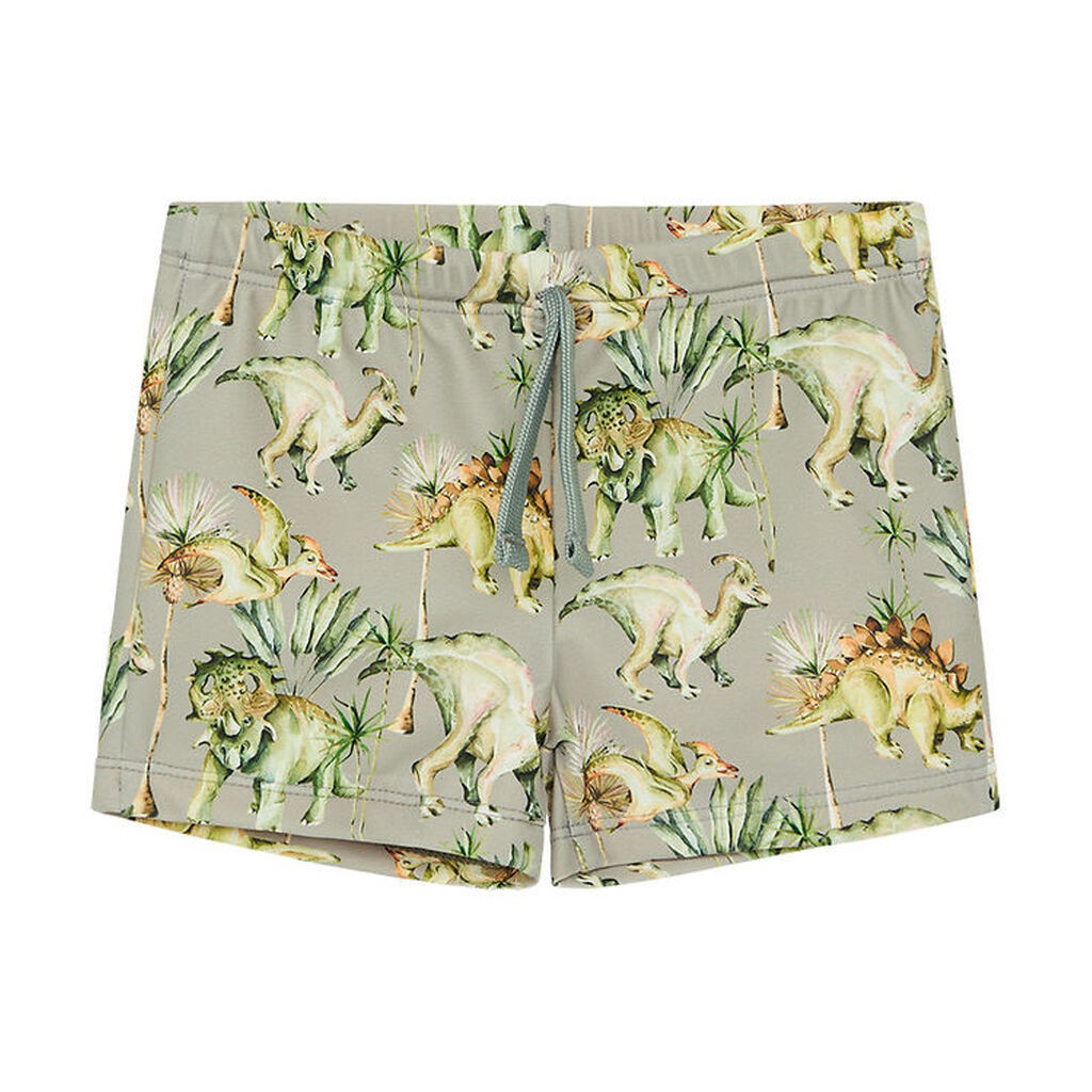 Hust and Claire Badebukser - Maki - UV50+ - Seagrass m. Print